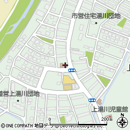 函館中央警察署上湯川駐在所周辺の地図