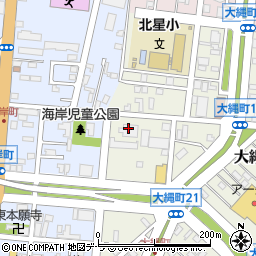 パワーリハデイサービス函館周辺の地図