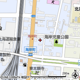 北海道函館市海岸町8-18周辺の地図