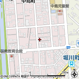 株式会社岩橋組函館営業所周辺の地図