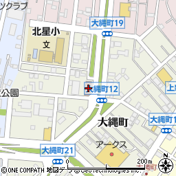 函館市北消防署大縄出張所周辺の地図