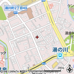 北海道函館市湯川町2丁目31-4周辺の地図
