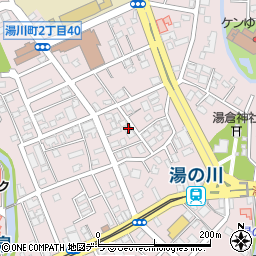 北海道函館市湯川町2丁目31-12周辺の地図