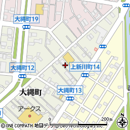 北海道函館市大縄町周辺の地図