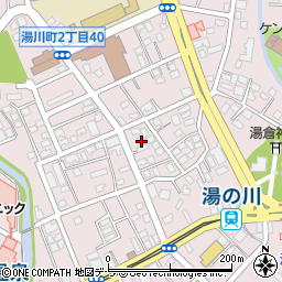 北海道函館市湯川町2丁目31-5周辺の地図