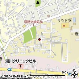 北海道函館市戸倉町6-8周辺の地図