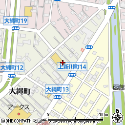 北海道函館市大縄町15周辺の地図