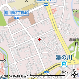北海道函館市湯川町2丁目31-11周辺の地図