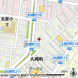 北海道函館市大縄町19-6周辺の地図