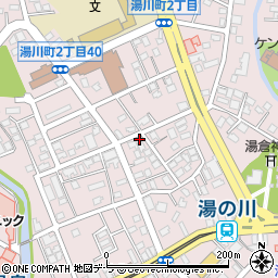 北海道函館市湯川町2丁目31-9周辺の地図