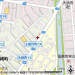 北海道函館市大縄町16-31周辺の地図