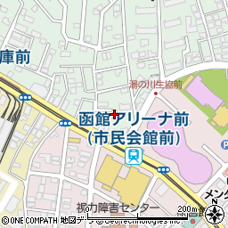 キャッスル鮫川３周辺の地図