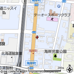 北海道函館市海岸町12-9周辺の地図