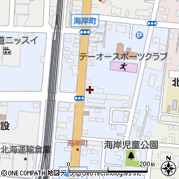 北海道函館市海岸町12-13周辺の地図