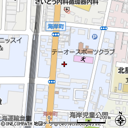 北海道函館市海岸町13-7周辺の地図