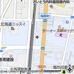 北海道函館市海岸町15-7周辺の地図