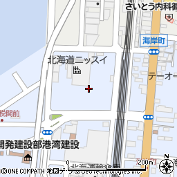 北海道函館市海岸町23周辺の地図