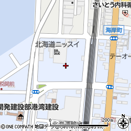 北海道函館市海岸町23周辺の地図