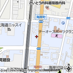 北海道函館市海岸町15-22周辺の地図