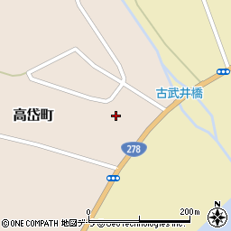 北海道函館市高岱町84周辺の地図