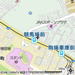 函館深堀郵便局周辺の地図