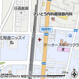 岡部塗料店周辺の地図