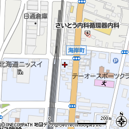 北海道函館市海岸町15-18周辺の地図