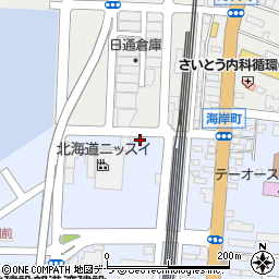 北海道函館市海岸町23-9周辺の地図