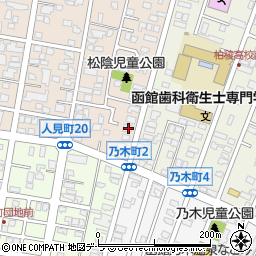 北海道函館市松陰町26-17周辺の地図