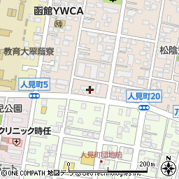 北海道函館市松陰町13周辺の地図