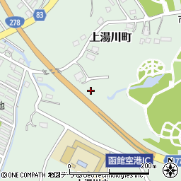 〒042-0914 北海道函館市上湯川町の地図