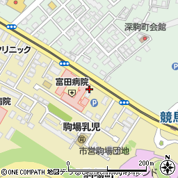 前田産業株式会社　コマバ薬局周辺の地図