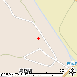 北海道函館市高岱町464周辺の地図