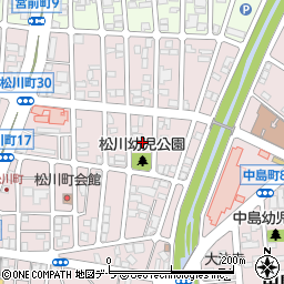 北海道函館市松川町27周辺の地図