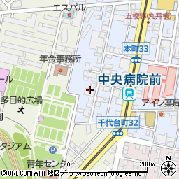 櫻子周辺の地図