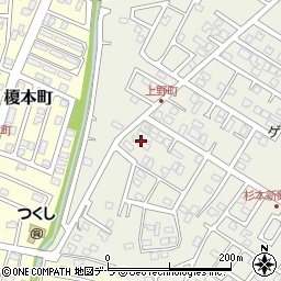 リバ上野周辺の地図
