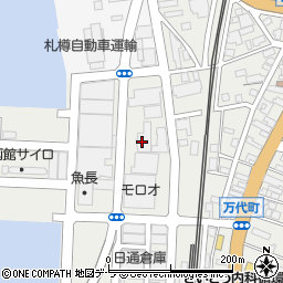 函館米穀株式会社　営業課食品周辺の地図