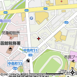 梁川町会館周辺の地図