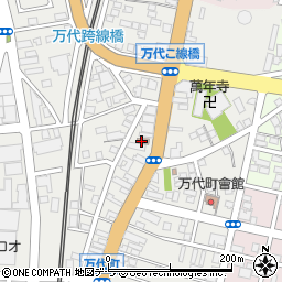 函館万代郵便局 ＡＴＭ周辺の地図