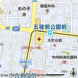 スナッフルス丸井今井店周辺の地図