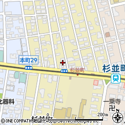 岩崎電子函館補聴器センター周辺の地図