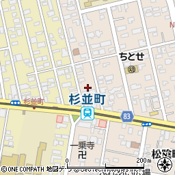 北海道函館市松陰町2周辺の地図