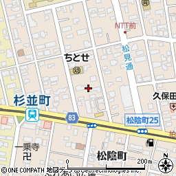 北海道函館市松陰町9周辺の地図