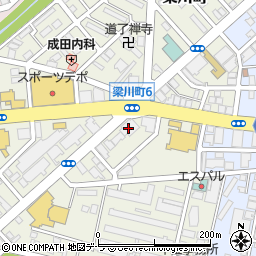青森銀行梁川町支店 ＡＴＭ周辺の地図