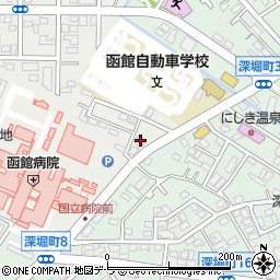 北海道函館市川原町19-11周辺の地図