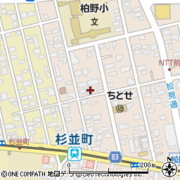 北海道函館市松陰町7-23周辺の地図