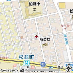 北海道函館市松陰町7-20周辺の地図
