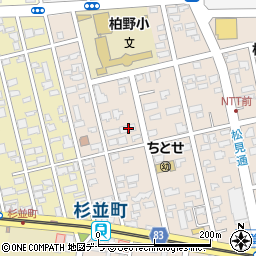 北海道函館市松陰町7-19周辺の地図