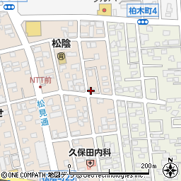 北海道函館市松陰町31-1周辺の地図