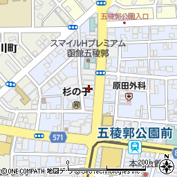 有限会社函館時事放声社周辺の地図
